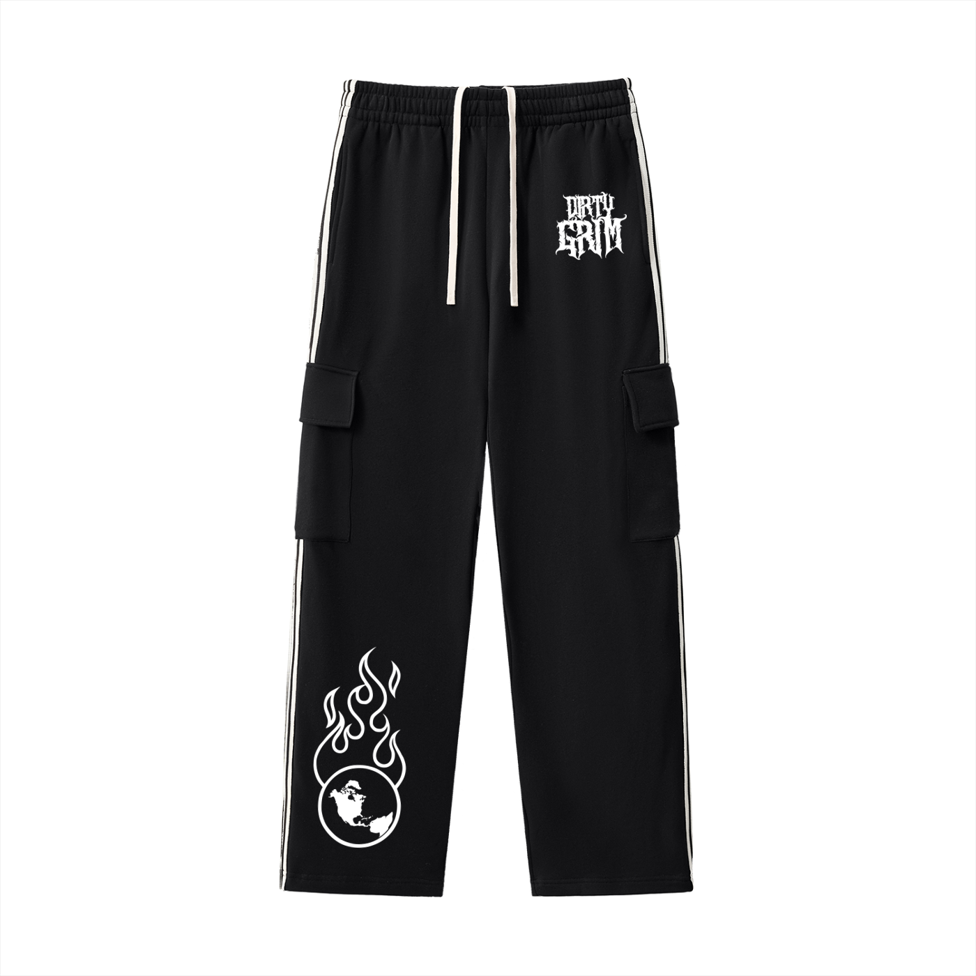 Dirty Grim - Side Stripe Pants