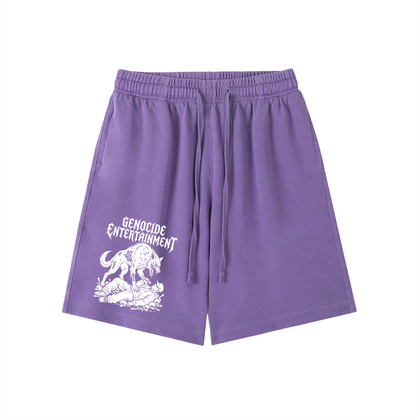 Zombie Wolf - Cotton Shorts