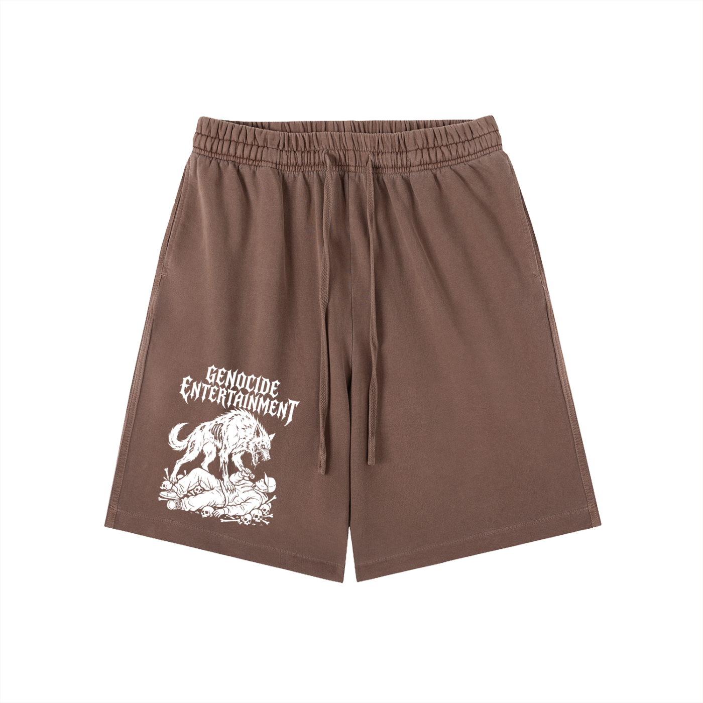 Zombie Wolf - Cotton Shorts