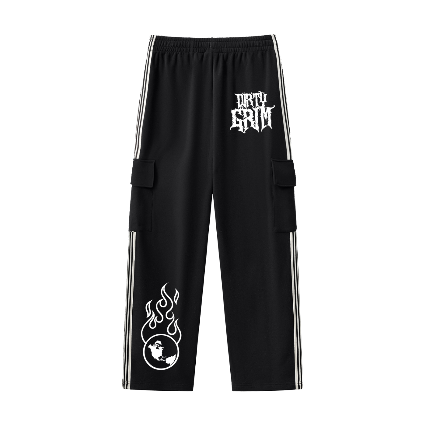 Dirty Grim - Side Stripe Pants
