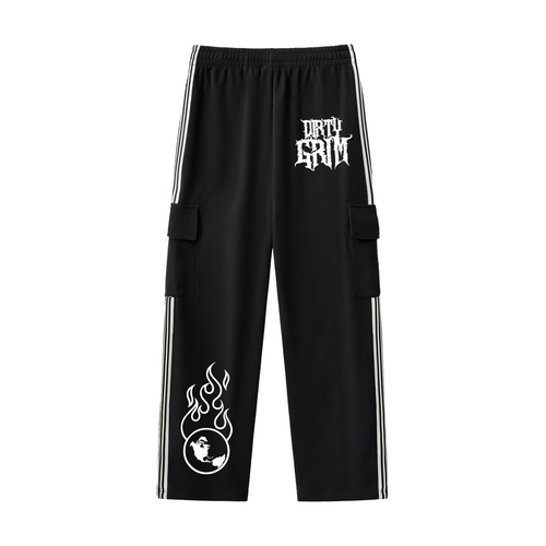 Dirty Grim - Side Stripe Pants